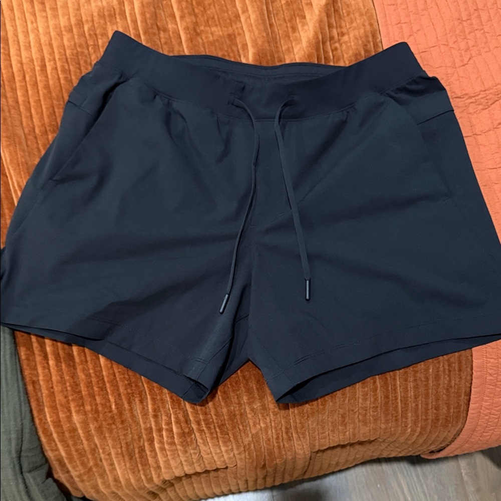 lululemon athletica 5” inseam Men's Black Athletic Shorts